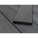 KAHRS BPC Terrassendielen, 20x136 mm, Vollprofil, Silver Gum, strukturiert, coextrudiert