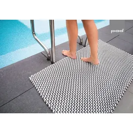 pad home design concept Pool 72 x 132 cm Grau/Weiß