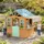 aiyaplay Spielhaus mit Verkaufstheke 142 x 120 x 141,5 cm Mehrfarbig
