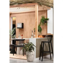 Livetastic Esstisch Damon, Weiß, Keramik, rund, konisch, 100x76x100 cm, Esszimmer, Tische, Esstische, Esstische rund