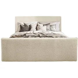 kaiser möbel Boxbett, Ecru, 180x200 cm Schlafzimmer, Betten, Boxspringbetten