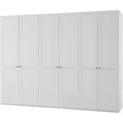 Kleiderschrank WIMEX "New York, Wäscheschrank, Garderobe, Aufbewahrung", weiß, B:270cm H:236cm T:58cm, Schränke, in vielen Breiten, individuelles Stauraumwunder, Höhe 208 oder 236cm