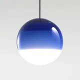 Marset Dipping Light LED-Hängelampe Ø 13 cm blau