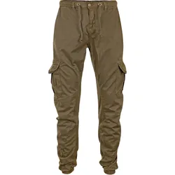 Urban Classics Basic Cargo Hose oliv, Größe XL