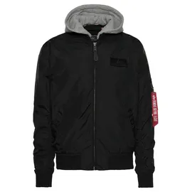 Alpha Industries MA-1 TT Hood black S