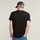 G-Star Base-s Ribbed Kurzarm-T-Shirt Dark Black S