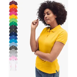 FRUIT OF THE LOOM Lady-Fit Premium Polo Navy L