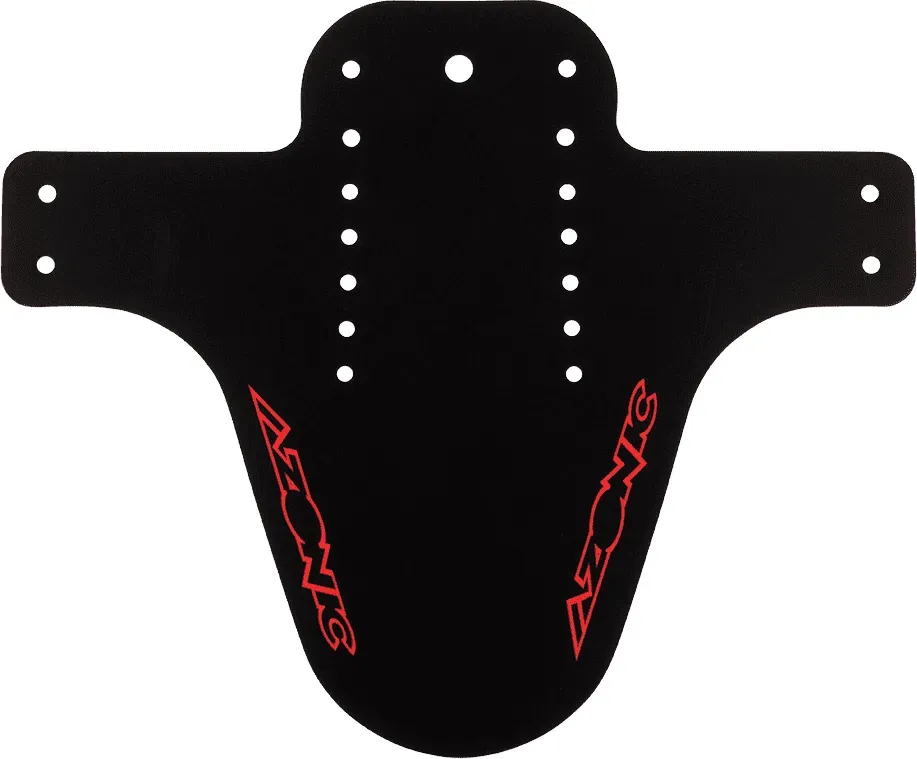 Spritzschutz Mud Guard Splatter Fender Logo AZONIC rot