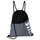 Erima Six Wings Turnbeutel slate grey/schwarz