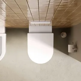 Duravit Balcoon Wand-WC mit WC-Sitz Weiß Seidenmatt