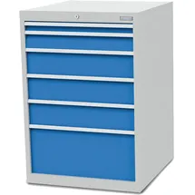 Bedrunka+Hirth Schubladenschrank T736 R 24-24 mit 6 Schubladen 1x50 1x100 3x150 1x300 mm