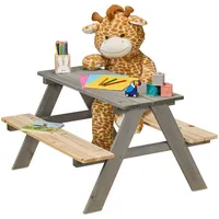 Relaxdays Kindersitzgarnitur aus Holz,