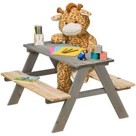 Relaxdays Kindersitzgarnitur aus Holz,