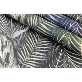 Rasch Textil Rasch Vliestapete African Queen III Blätter Dunkelgrün 10,05 x 0,53 m