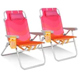 HOMECALL Campingstuhl Klappstuhl Pink