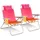 HOMECALL Campingstuhl Klappstuhl Pink