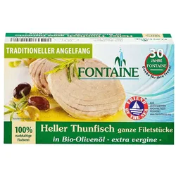 Fontaine Thunfisch hell in Bio-Olivenöl 120 g