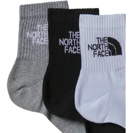 The North Face Multi Sport Cush Quarter Socken 3er Pack Schwarz/Mehrfarbig 41-43