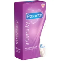 Pasante Intensity Kondome mit und Noppen 12 St.