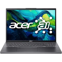 ACER Aspire 16 (A16-71GM-73BH) mit Tastaturbeleuchtung, Notebook, Zoll Display, Intel® CoreTM Ultra 7,155H Prozessor, GB RAM, 1,000 SSD, NVIDIA GeForce RTXTM 3050, Steel Gray, Windows 11 Home