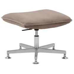Fußhocker MAYER SITZMÖBEL "myCOSYWORXX Hocker 2427", beige, B:57cm H:42cm T:54cm, 100% Polyester, Hocker, besonders bequem gepolstert