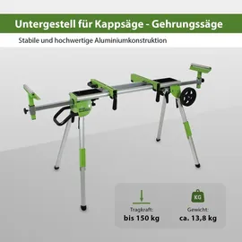 Trutzholm Untergestell Für Kappsägen Gehrungssägen Kappzugsägen Mobil Universal Mit Rädern