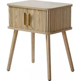 CaliCosy Nachtschrank Vintage 35 x 35 x 58,5 cm Braun