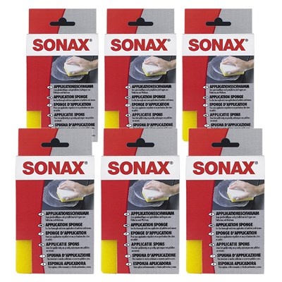 Sonax 6x ApplikationsSchwamm [Hersteller-Nr. 04173000]