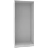 Hom ́in Kleiderschrankkorpus Unit, ́in Weiß,