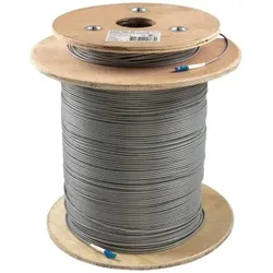 Axing OAK500-04 Optisches Kabel mit Stahlarmierung, LC/UPC, 500 m OAK50004 OAK 500-04