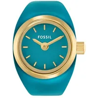 Fossil Damen Analog Quarz Uhr mit Edelstahl Armband ES5415
