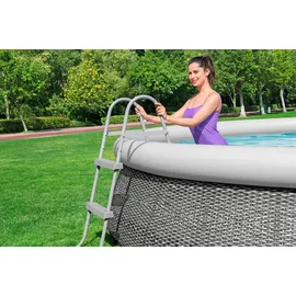 BESTWAY Poolleiter grau 84 cm