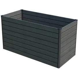 GROJA Hochbeet Solid Rhombus 150 x 70 x 79 cm Steingrau