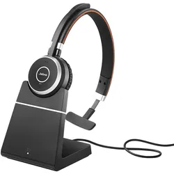 Jabra Evolve 65+ UC mono - Headset - On-Ear - konvertierbar