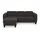sit&more Ecksofa SIT & MORE "Belluci L-Form", grau (dunkelgrau), B:247cm H:85cm T:170cm, Sofas, Ecksofa, inklusive Federkern, wahlweise mit Bettfunktion und Bettkasten