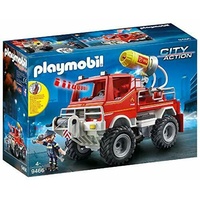 Playmobil City Action 9466 Feuerwehr-Truck mit Licht- und Soundeffekten, Ab 4 J.