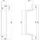 INTERSTEEL Stossgriff 200 x 29 mm Schwarz