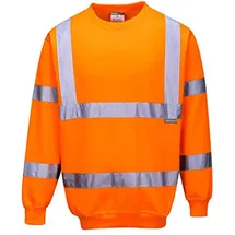 PORTWEST Warnschutz-Pullover, Farbe: Orange. Größe: 5XL, B303ORR5XL