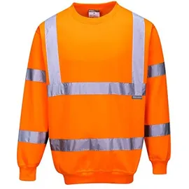 PORTWEST Warnschutz-Pullover, Farbe: Orange. Größe: 5XL, B303ORR5XL