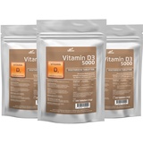 3 Packungen Vitamin D3 Depot 5000 i.E 600 Tabletten hochdosiert Vitamin D