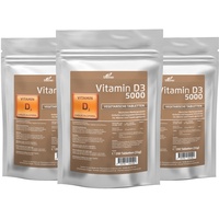 3 Packungen Vitamin D3 Depot 5000 i.E 600 Tabletten hochdosiert Vitamin D