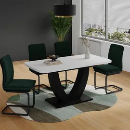 Vicco Fenaro 120 x 77,4 x 80 cm weiß/schwarz