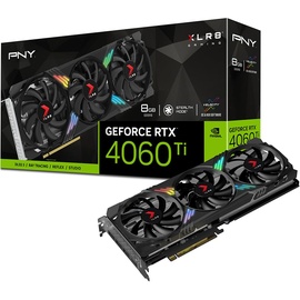 PNY GeForce RTX 4060 Ti XLR8 Gaming Verto Epic-X 8 GB GDDR6 VCG4060T8TFXXPB1