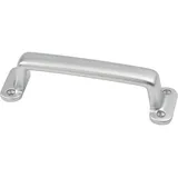 Hermeta Metaalwaren BV Handgriff A.30mm L.160mm B.42mm Alu-Guss silberf.elox.Löcher 4,D.3,7mm HERMETA