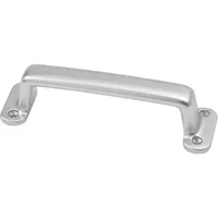 Hermeta Metaalwaren BV Handgriff A.30mm L.160mm B.42mm Alu-Guss silberf.elox.Löcher 4,D.3,7mm HERMETA