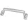 Hermeta Metaalwaren BV Handgriff A.30mm L.160mm B.42mm Alu-Guss silberf.elox.Löcher 4,D.3,7mm HERMETA