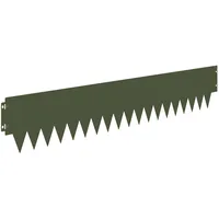 vidaXL Rasenkante 103 x 20 cm 20 Stück Olivgrün
