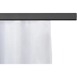 Schöner Wohnen Duschvorhangstange gerade 75 - 125 cm schwarz