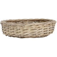 Ib laursen 2992-00 Brotkorb/Servierkorb - rund - Weidenholz -