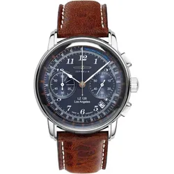 Zeppelin  Uhr 76143  in Silbern, Einheitsgrösse